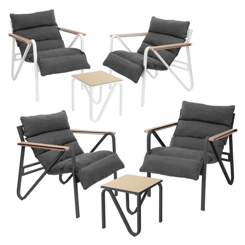 Set mobili giardino pz in - set,