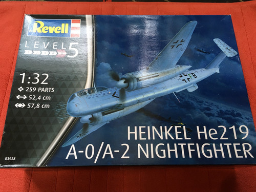 Revell heinkel 219 a 0 - 1:32,