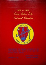 1872-1972 Osage Indian Tribe