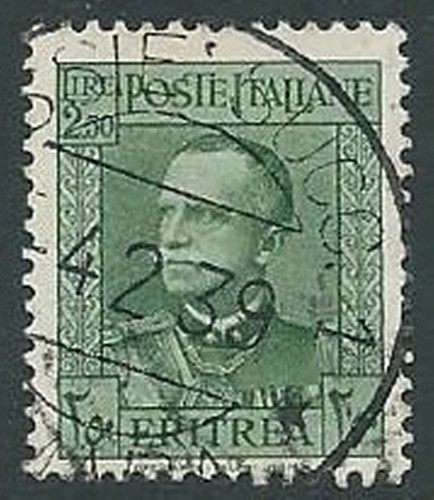 1931 eritrea usato effigie - eritrea,