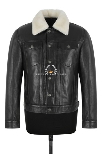 Giacca pelle uomo - , camionista