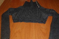 Liu jo Jeans - Magllione donna a Top, Antracite, Misto lana, Vedi Misure, usata