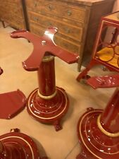 piedistallo per affettatrice e affettatrici berkel restaurato rosso