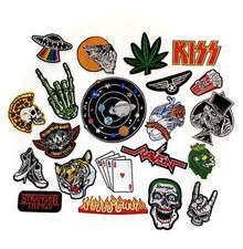 Toppe termoadesive stile Rock