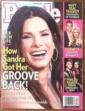 PEOPLE MAGAZINE 8/22/11 SANDRA