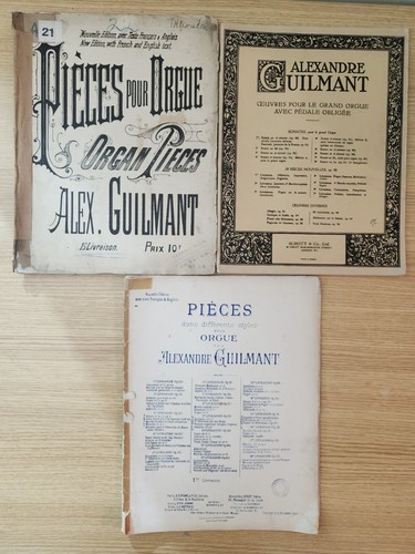 Libri organo guilmant vintage - guilmant,