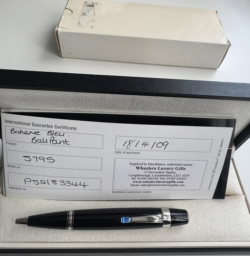 Montblanc boheme bleu sapphire - montblanc,