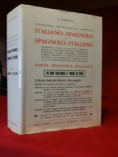 S. Carbonell - DIZIONARIO FRASEOLOGICO HOEPLI / parte SPAGNOLA - ITALIANO - 1981