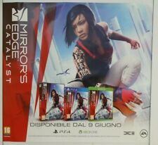 POSTER 70x80 cm MIRROR'S EDGE CATALYST PUBBLICITà ORIGINALE LOCANDINA UFFICIALE