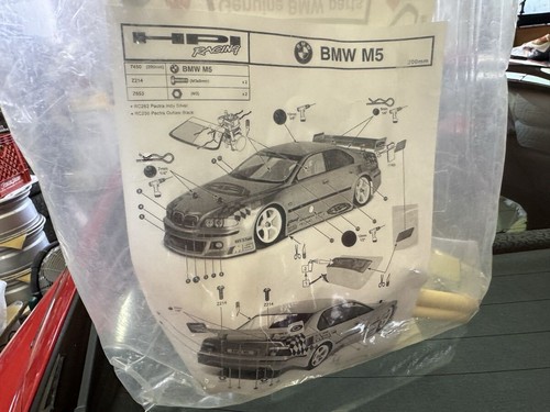 Hpi racing bmw e39 rc - 1/10,
