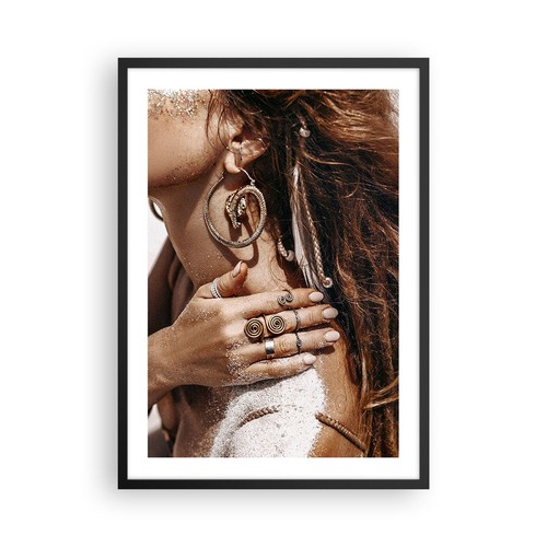 Poster 50x70cm sabbia donna - poster,