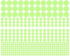 1 Foglio Di Adesivi Murali