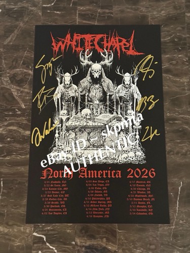 Poster firmato whitechapel - poster,