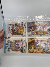 Set 4 cartoline vintage anni