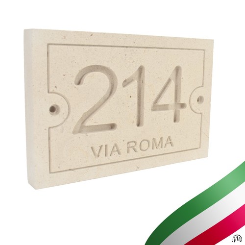 Numero civico personalizzato - numero,