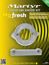 Kit anodi magnesio per Volvo Penta 280