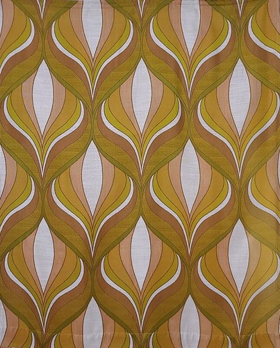 Vintage fabric curtains - 2,