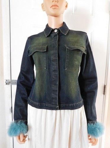Giacca denim italiana