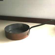 Padella in rame vintage manico