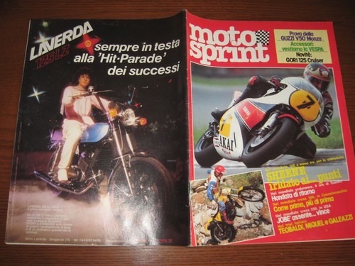 Motosprint 1981 prova guzzi - prova,