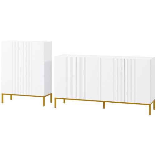 Homcom set credenza buffet - homcom,