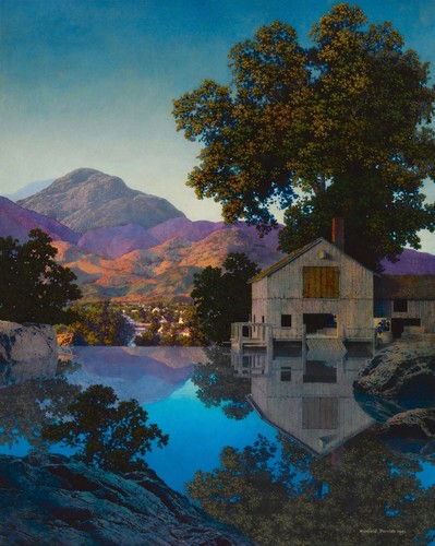 Quadro antico maxfield - quadro, parrish