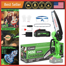 Mini motosega senza fili 6", a