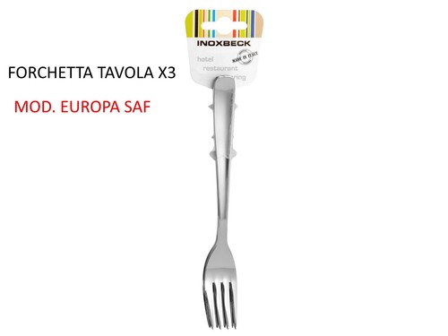 Forchetta tavola inox - 3, pz.
