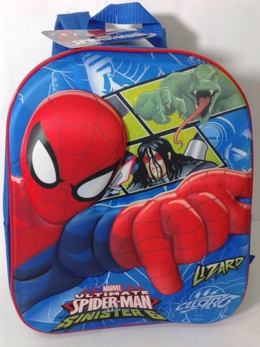 Zaino zainetto spiderman 24 - 3d,