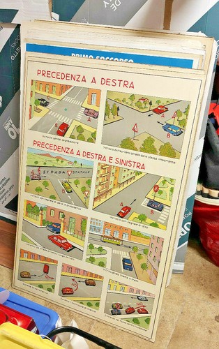 Pannello insegna scuola guida - pannello,
