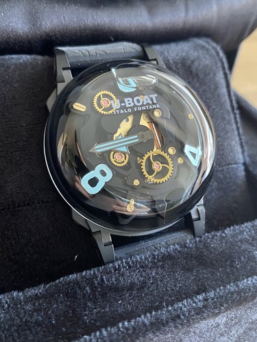 Boat pvd turquoise - turquoise, 44mm