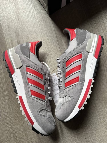 Adidas zx600 grigio rubino - adidas, grigio/rubino