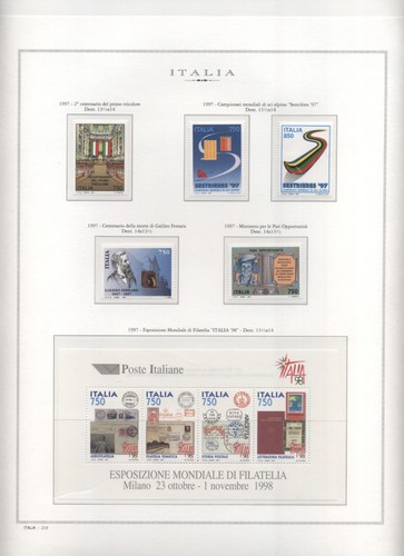 1997 italia repubblica annata - italia,