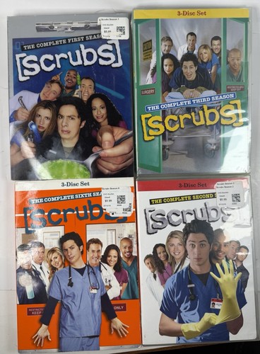 Scrubs dvd lot seasons 3 - dvd, 2