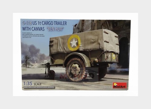 Miniart trailer rimorchio - 1:35,