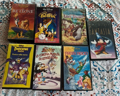 Disney lotto vhs animazione - lotto,