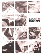 Catalogo orologi SWATCH IRONY 2001 / 2002