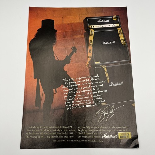 Marshall amps slash signature - amps,