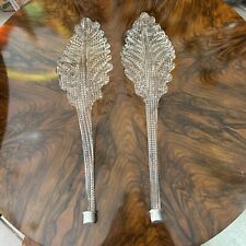 2 RICAMBI IN VETRO BIANCO DI