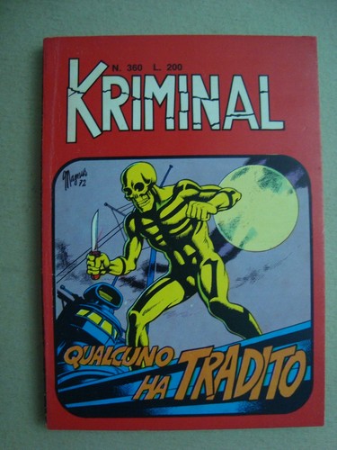 Kriminal 360 corno 1972 - n°,