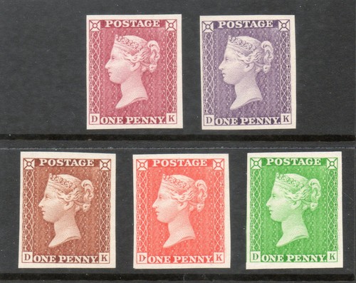 Penny black ristampa - gb, qv