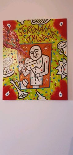 Bruno donzelli tela 40 x - ,