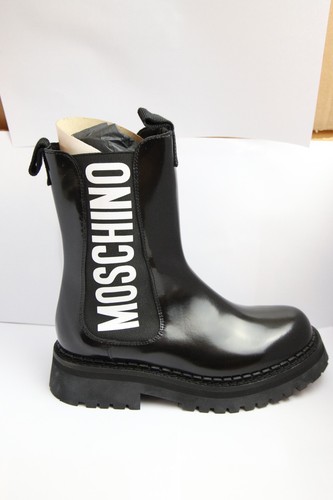 Moschino stivaletti donna neri