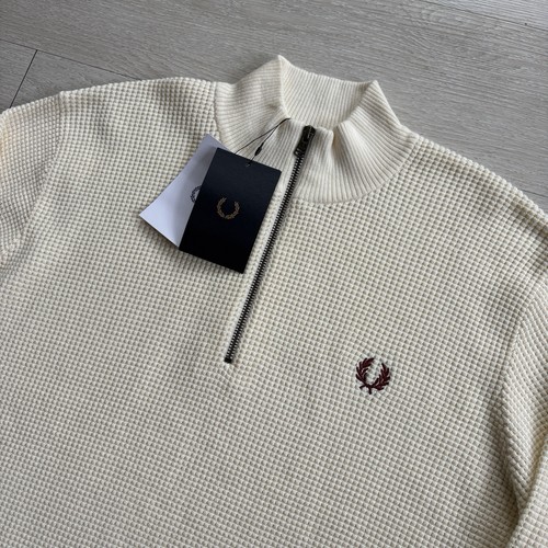 Maglione felpa mezza zip - , fred