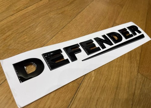 Scritta rilievo defender - scritta,
