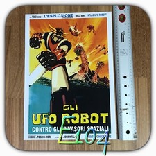 10365 Ufo Robot Grendizer Goldrake poster gadget locandina nerd figure 43x30