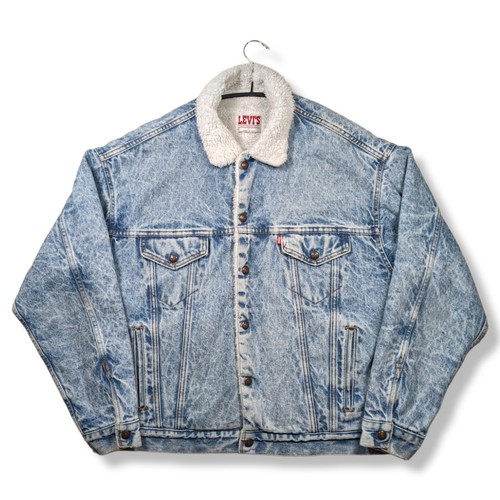 Giacca sherpa denim - , uomo