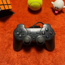 Joypad Controller Joystick Gamepad USB Ucom Compatibile PlayStation 3 PS3 Nero