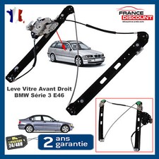 Mecanisme Leve Vitre Electrique Avant Droit pour BMW SERIE 3 E46 5 Portes 320d