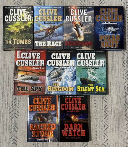 Mixed lot clive cussler - mixed,
